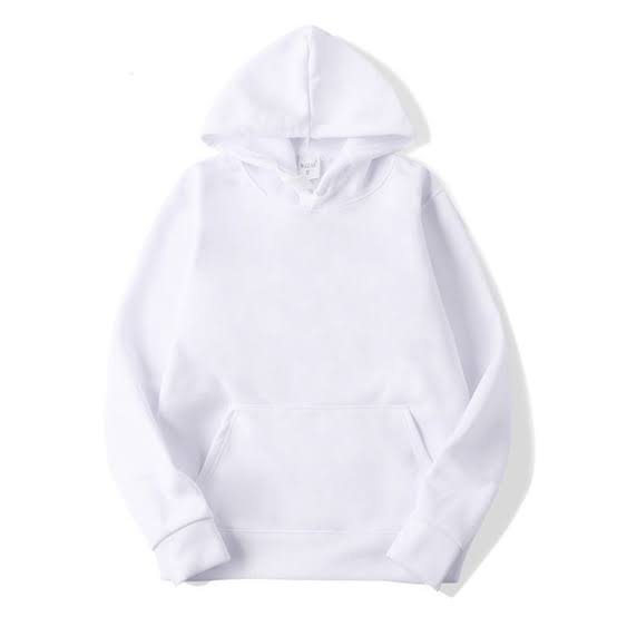 11.11 Sale Unisex White Hoodie