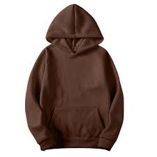 Unisex Brown Hoodie