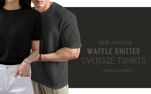 Oversized Waffle Knitted