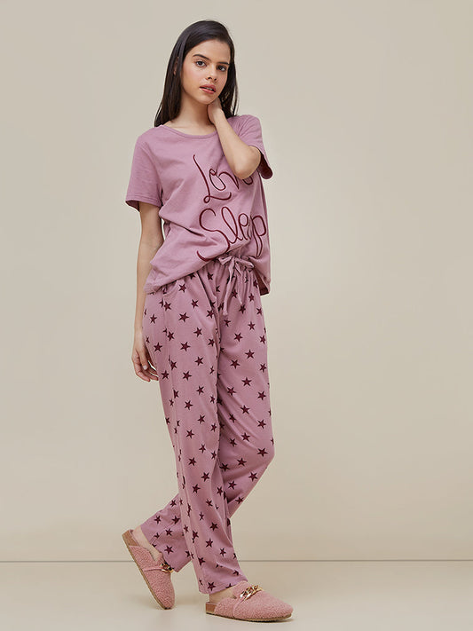11.11 Sale Love Sleep Printed Night Suit
