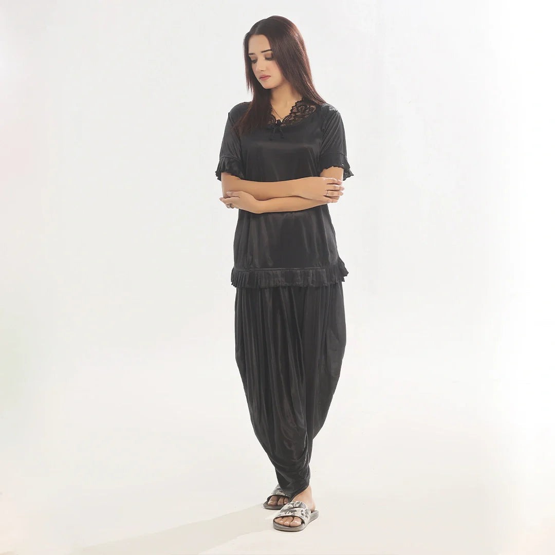 TNW Patiala Silk Pajama Suit