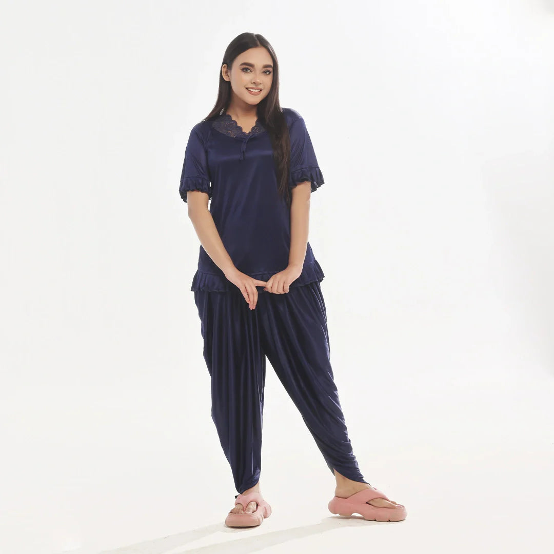 TNW Patiala Silk Pajama Suit