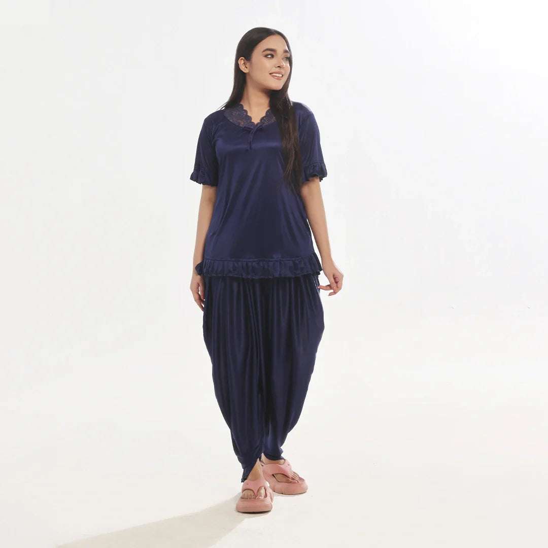 TNW Patiala Silk Pajama Suit