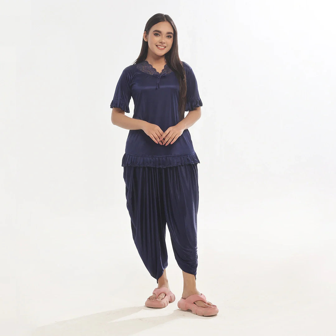 TNW Patiala Silk Pajama Suit