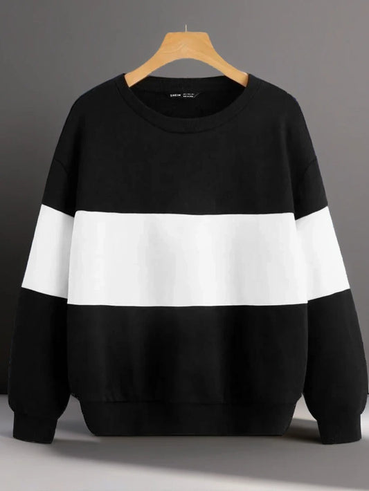 Black And White Sweatshirt