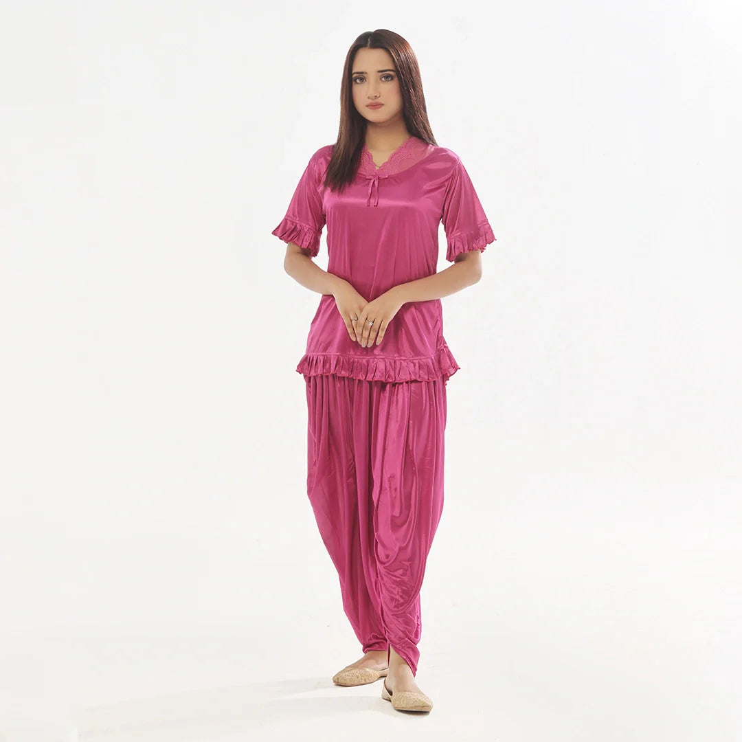 TNW Patiala Silk Pajama Suit