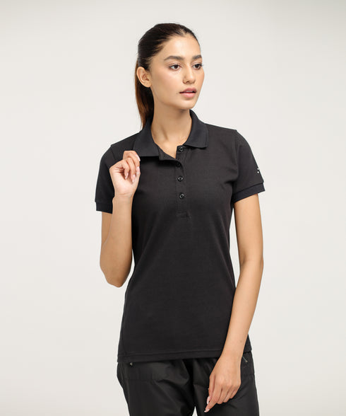 Polo- BLACK