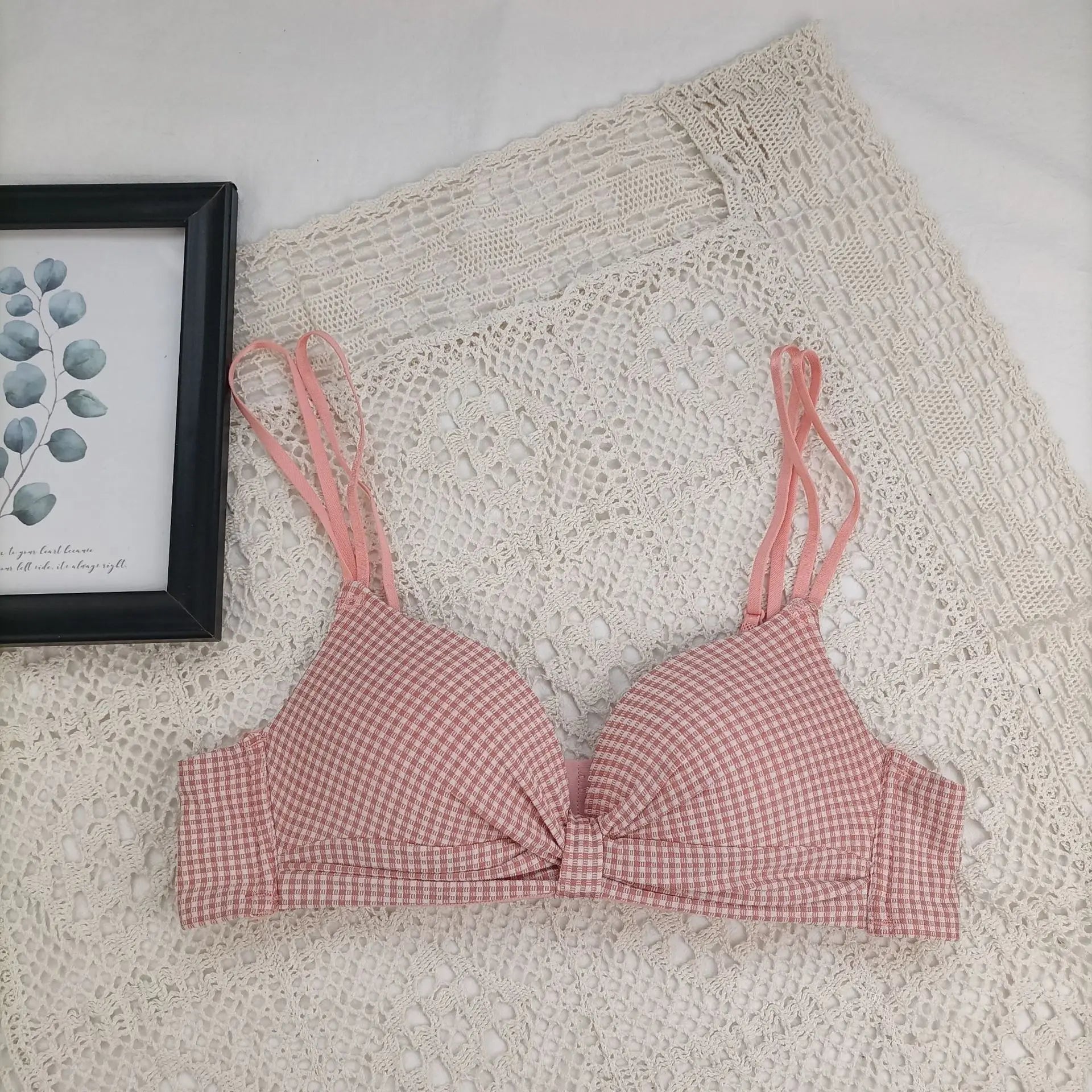 Printed Wireless Pushup Padded Bra for women/Girls