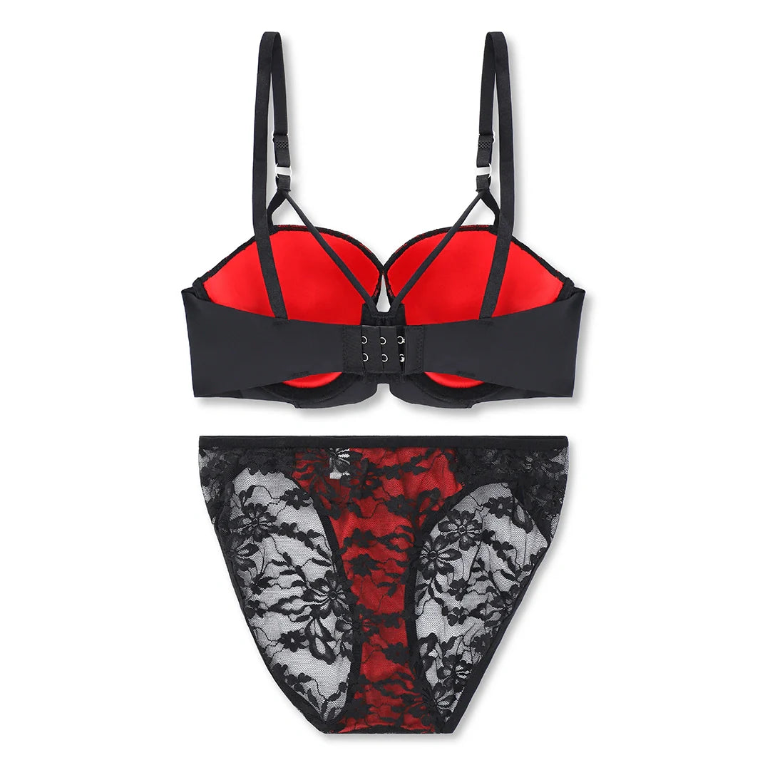 TNW Bra Set -  Red Temptation