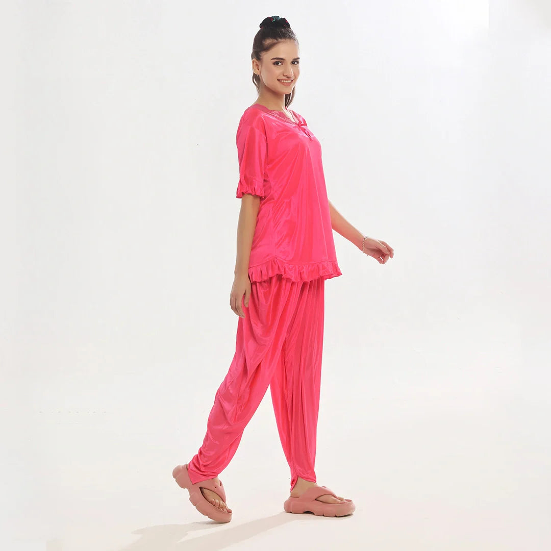 TNW Patiala Silk Pajama Suit