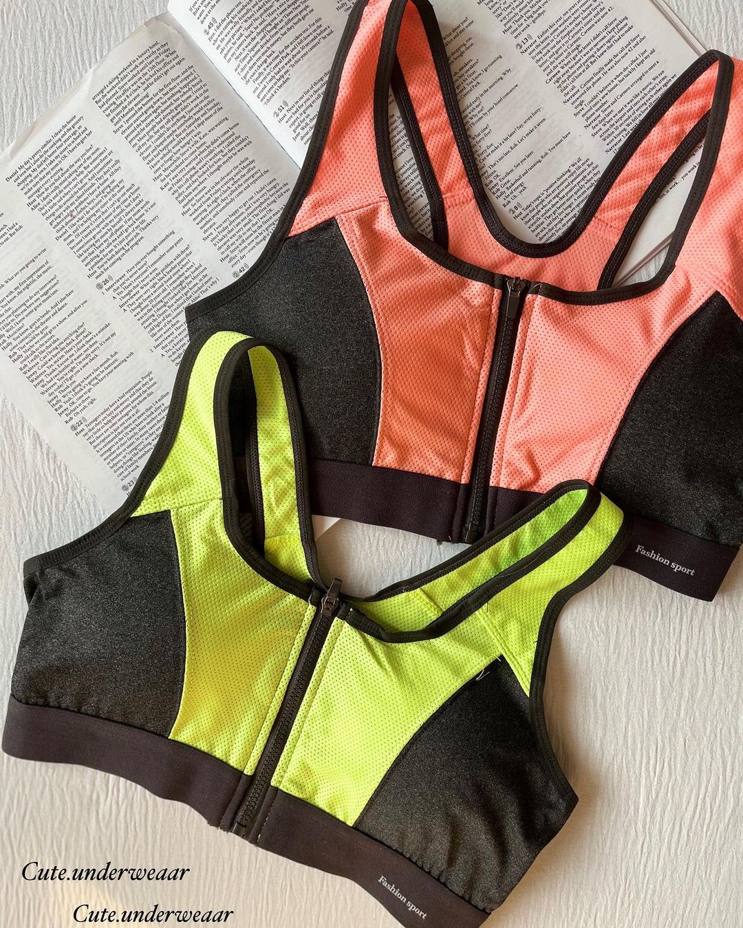 Softy Wear Ricky Zipper Pushup Sports Bra a premum quality sportswear bra price in pakistan