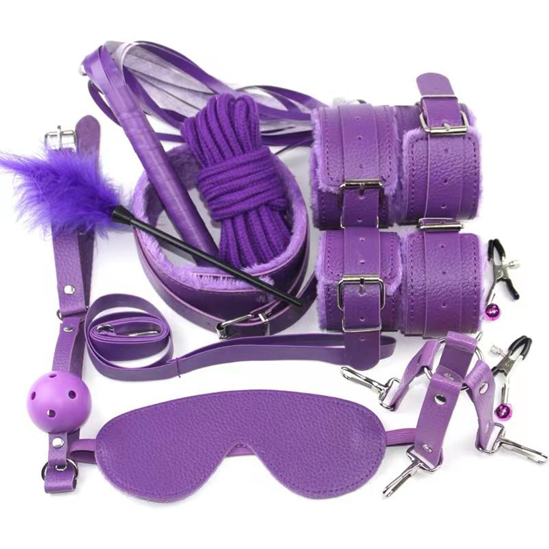 TNW Women Faux Leather Bondage Set