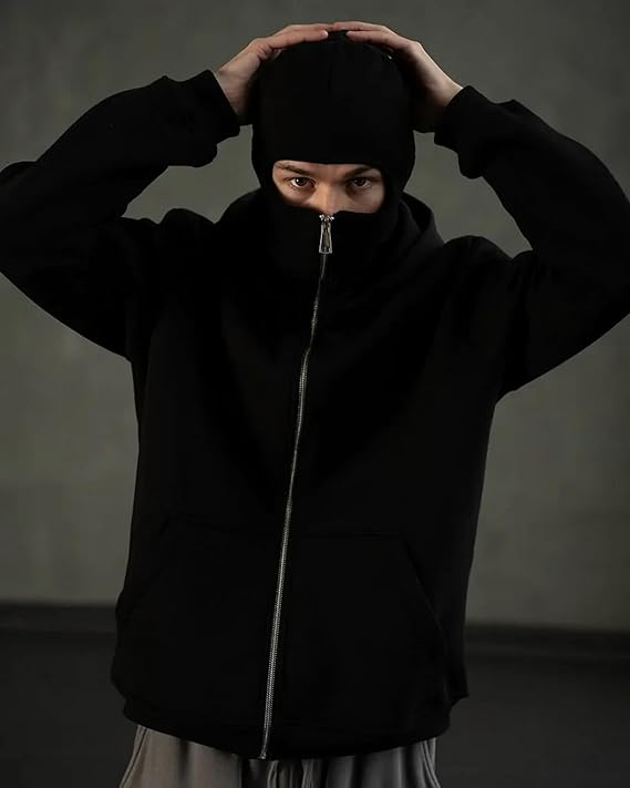 11.11 Sale Black Ninja Hoodie