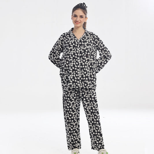 TNW Linen Pajama Suit - Clover Nights