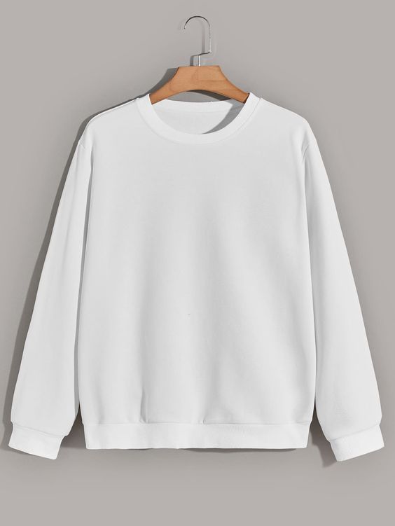 Men's Sweatshirts -White