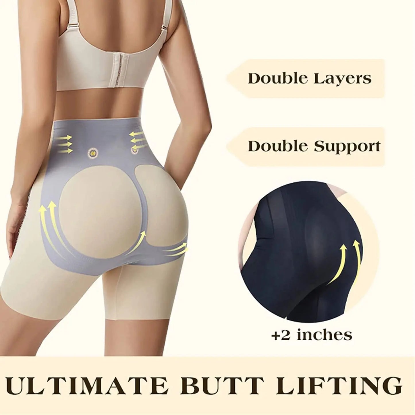 Softy Wear Tummy & Thigh Boxer Hip Lift Shaper