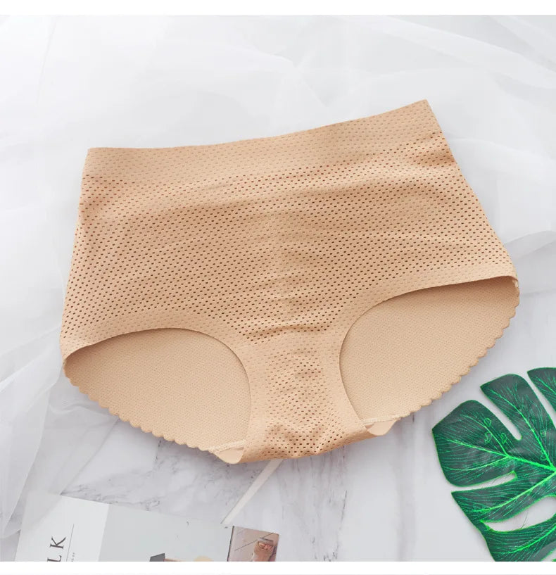 Softy Wear Mid Waist Rib Padded Panty Style Butt Lifter Hip Enhancer 5009 best quality hip enhancer underwear for women and ladies price in pakistan onine 