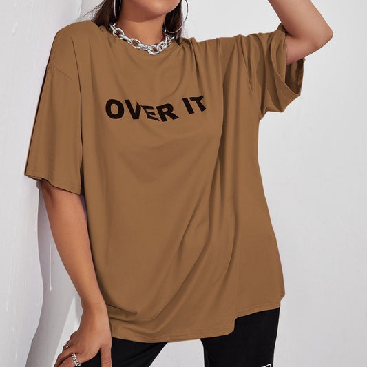 Overit Printed Oversize Tee-