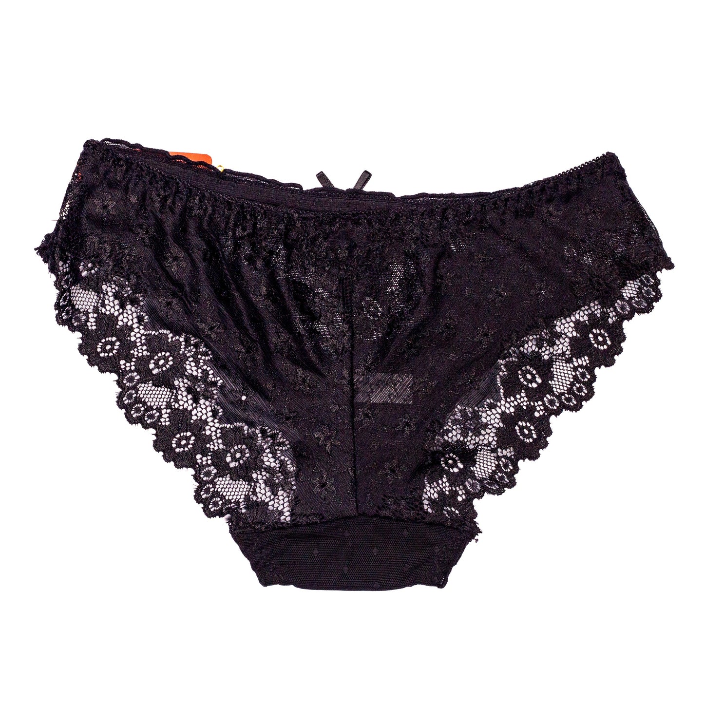 Softy Wear Flowers Embroidery Net Panty black color best quality net panties for women and ladies price in pakistan