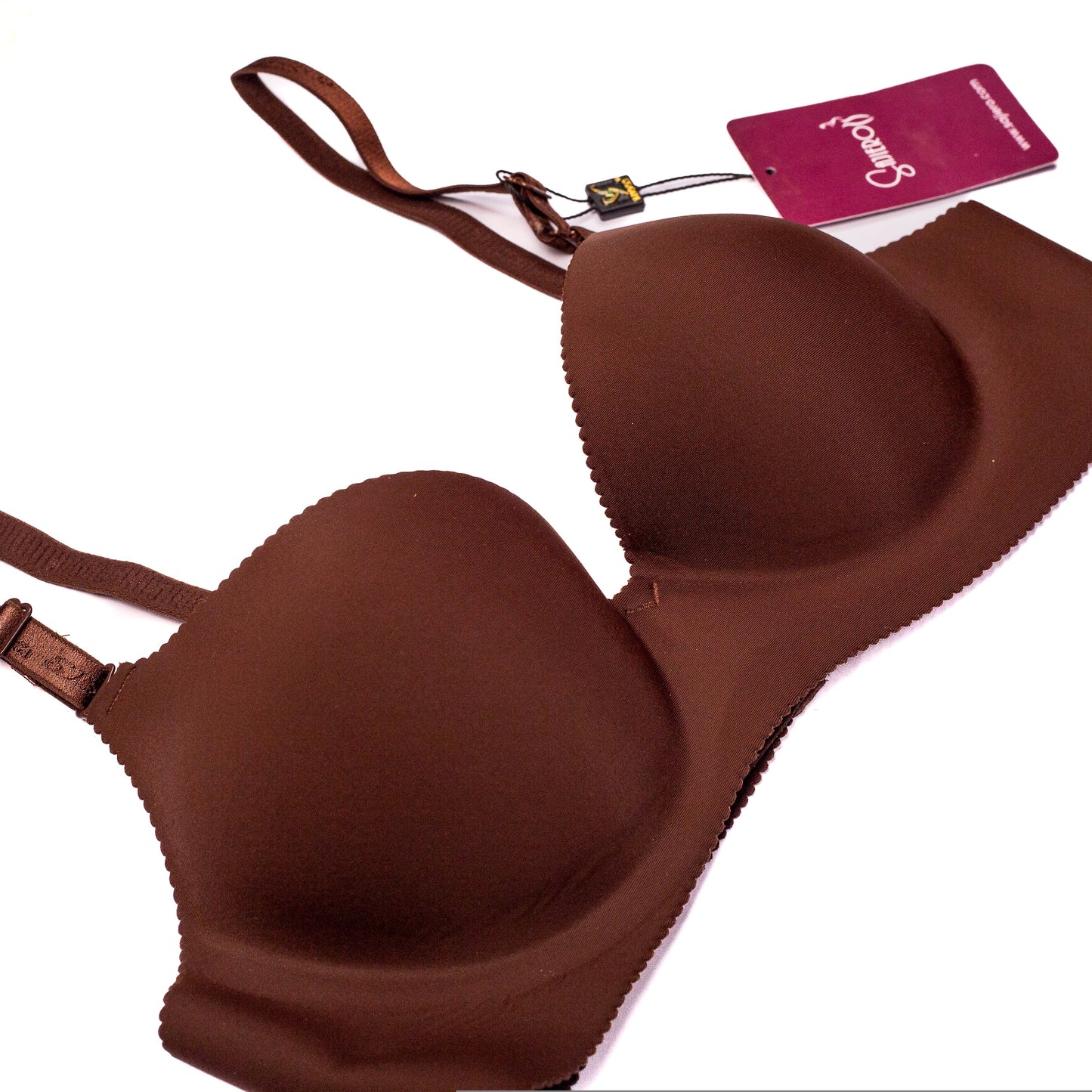 TNW Derry Padded T-Shirt Push Up Bra brown color best quality gym br a for women comfy feel sportwear br a price in pakistan