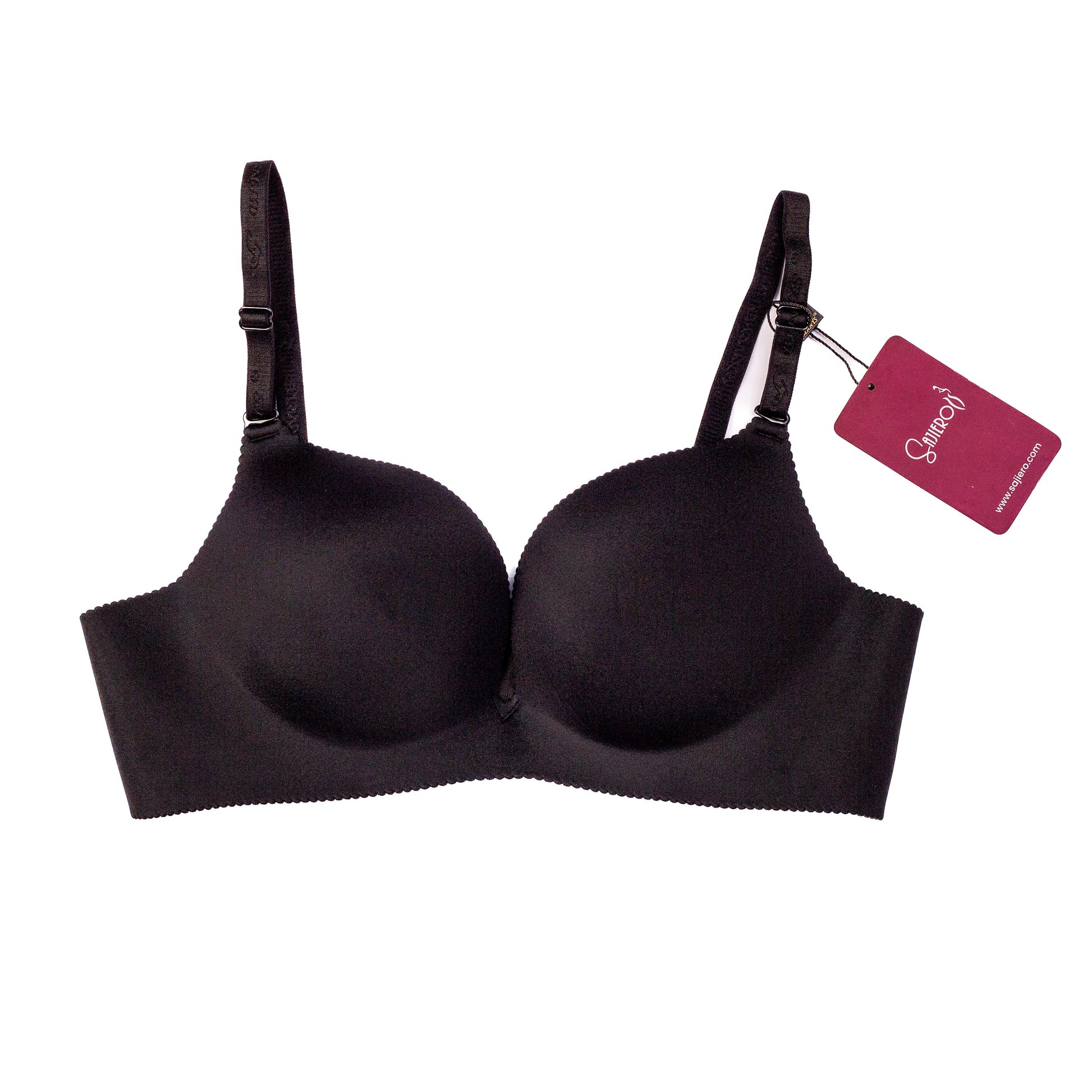 Softy Wear Pack of 2 T Shirt Padded Bra C3 black  color comfortable feeling bra good quality price in pakistan 