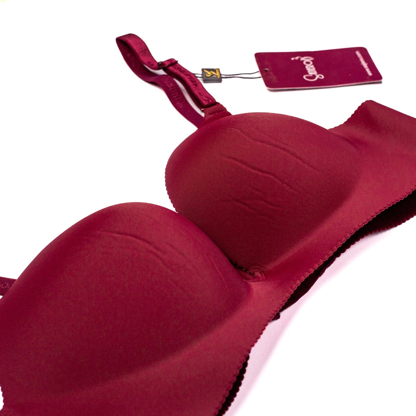 Softy Wear Pack of 2 T Shirt Padded Bra C3 maroon color comfortable feeling bra good quality price in pakistan 