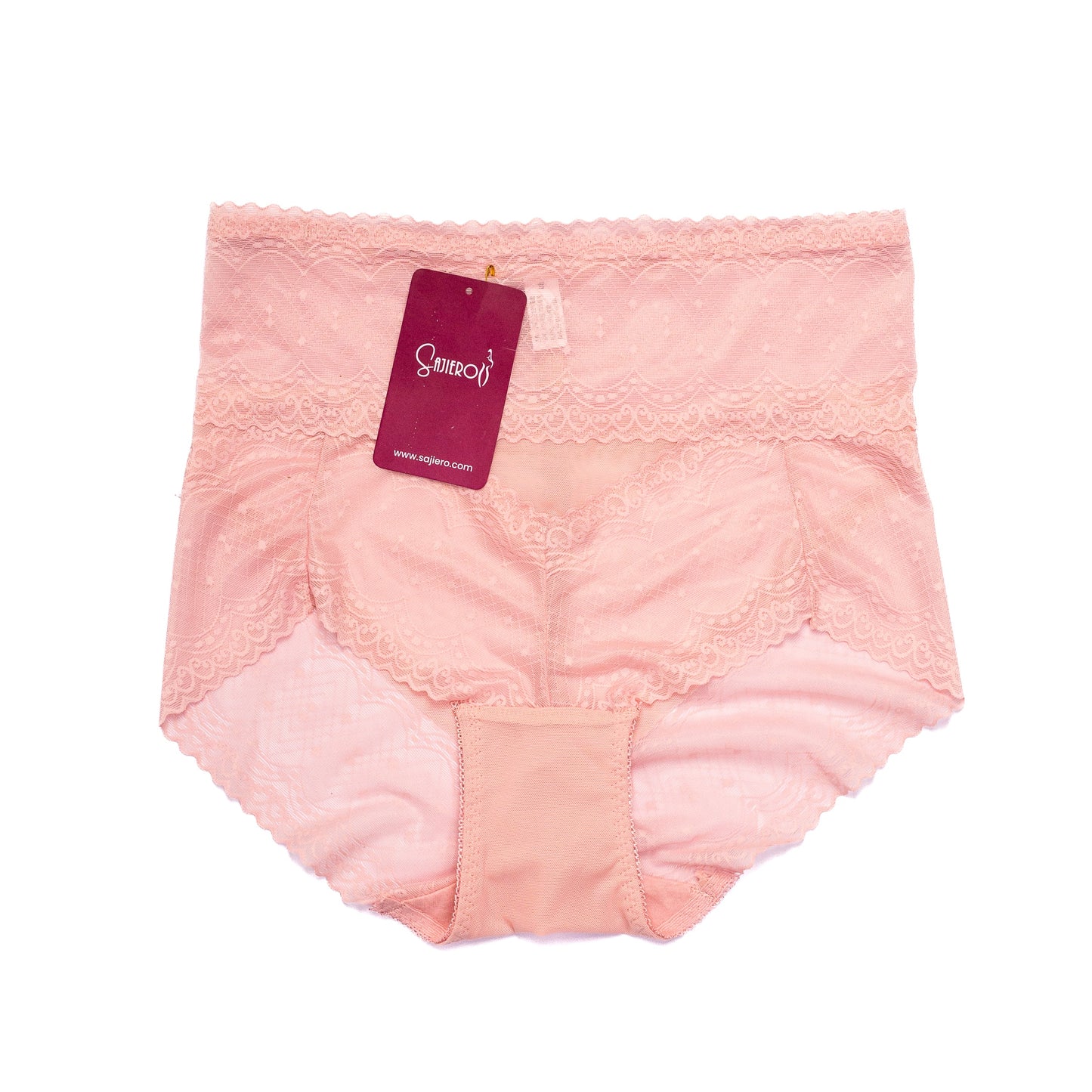 Softy Wear Brief Style Plus Size Net Panty pink color best quality panties online shopping in pakistan