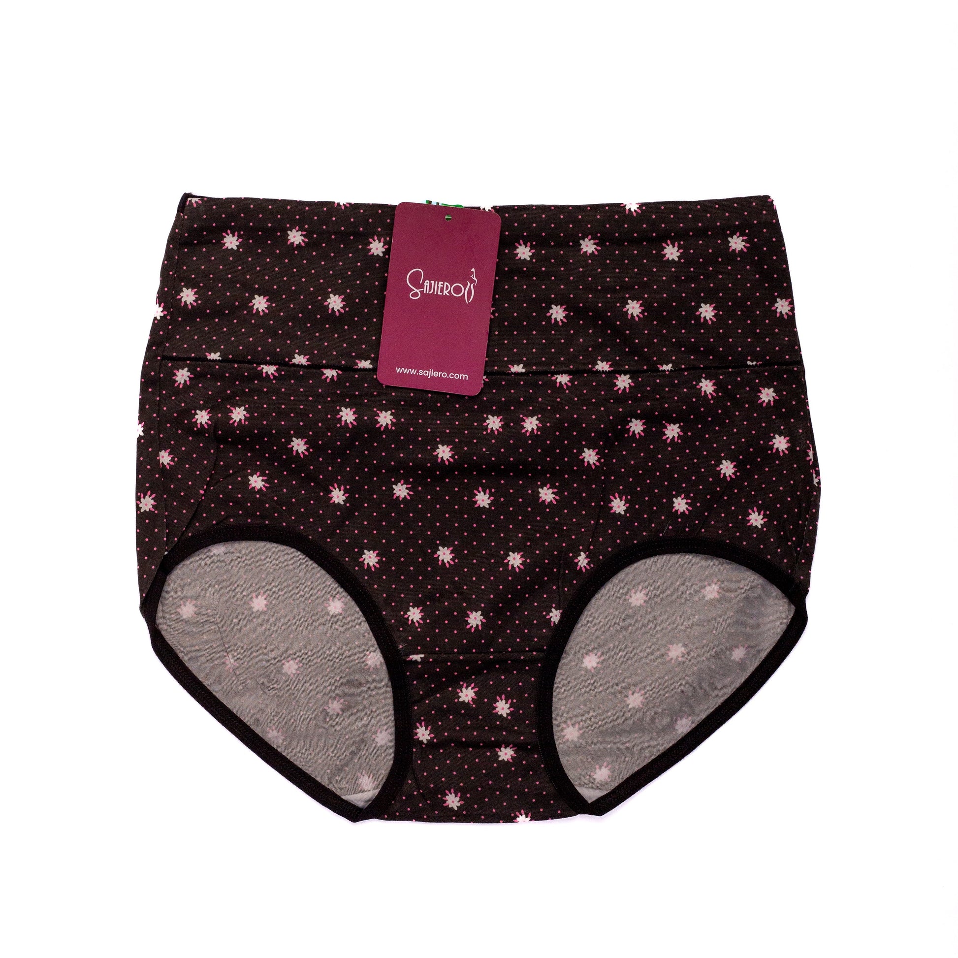 Softy Wear Daisy Printed Brief Cotton Panty black women and ladies underwear price in Pakistan online