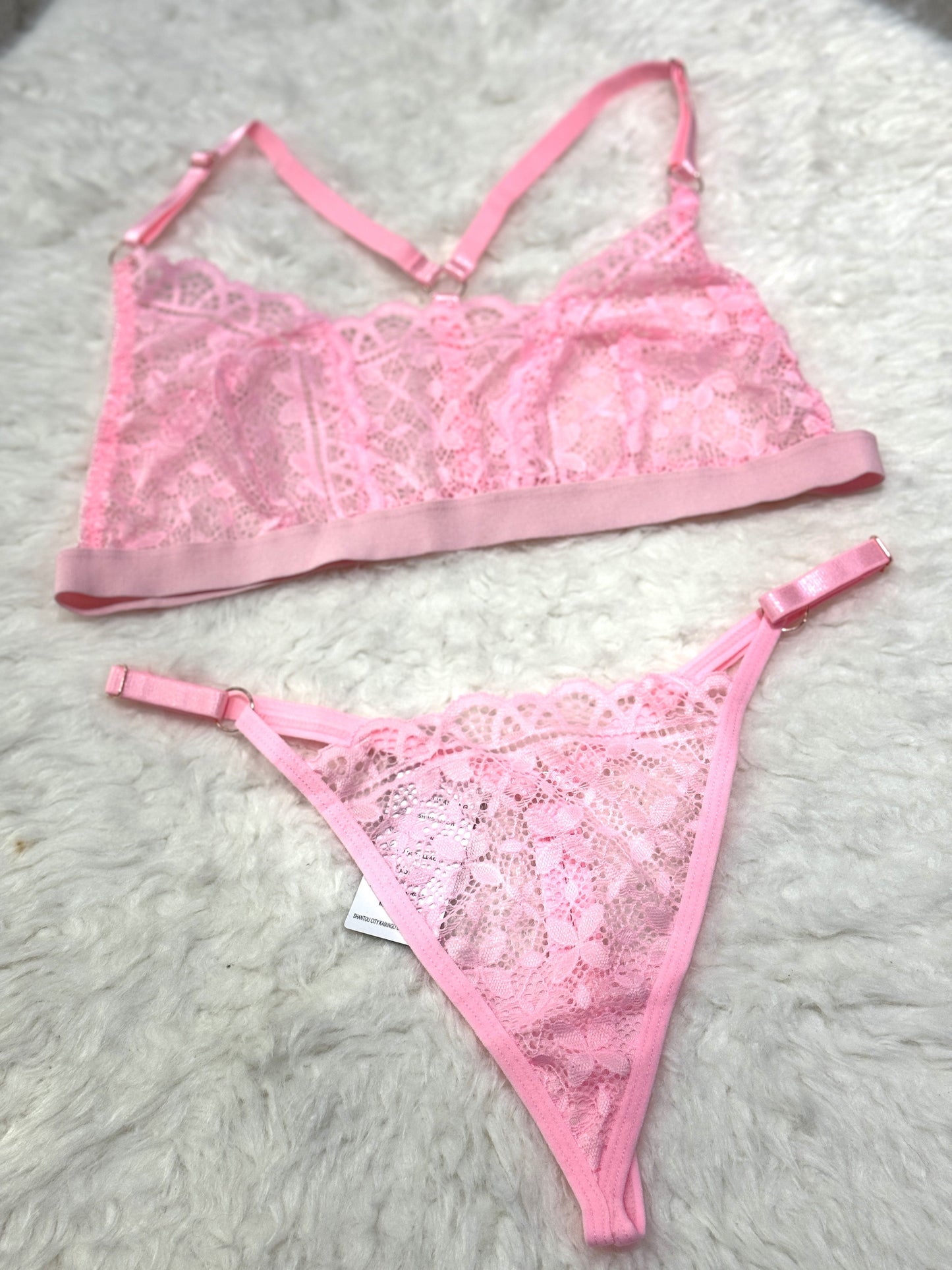 Softy Wear Temple Flowers Embroidery Bikini sexy pink color non padded br a price in pakistan