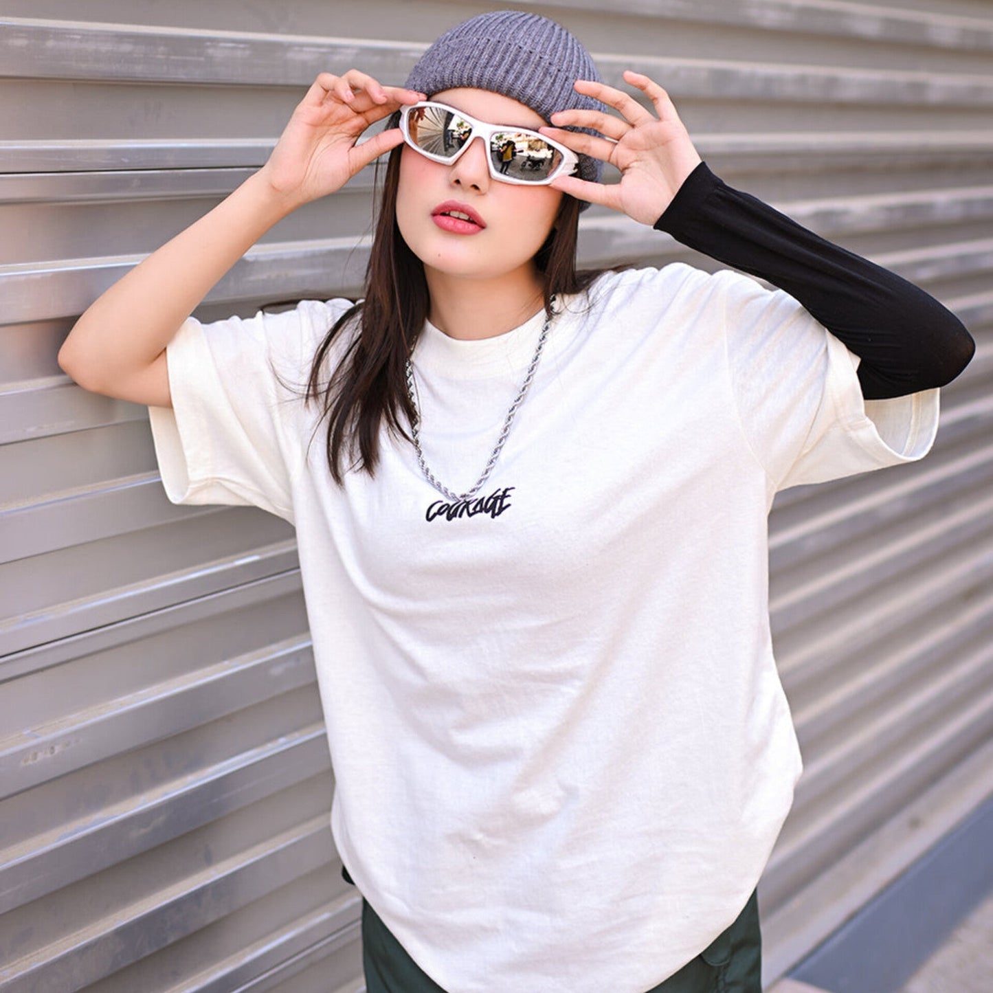 Los Angeles Overit Printed Oversize Tee-