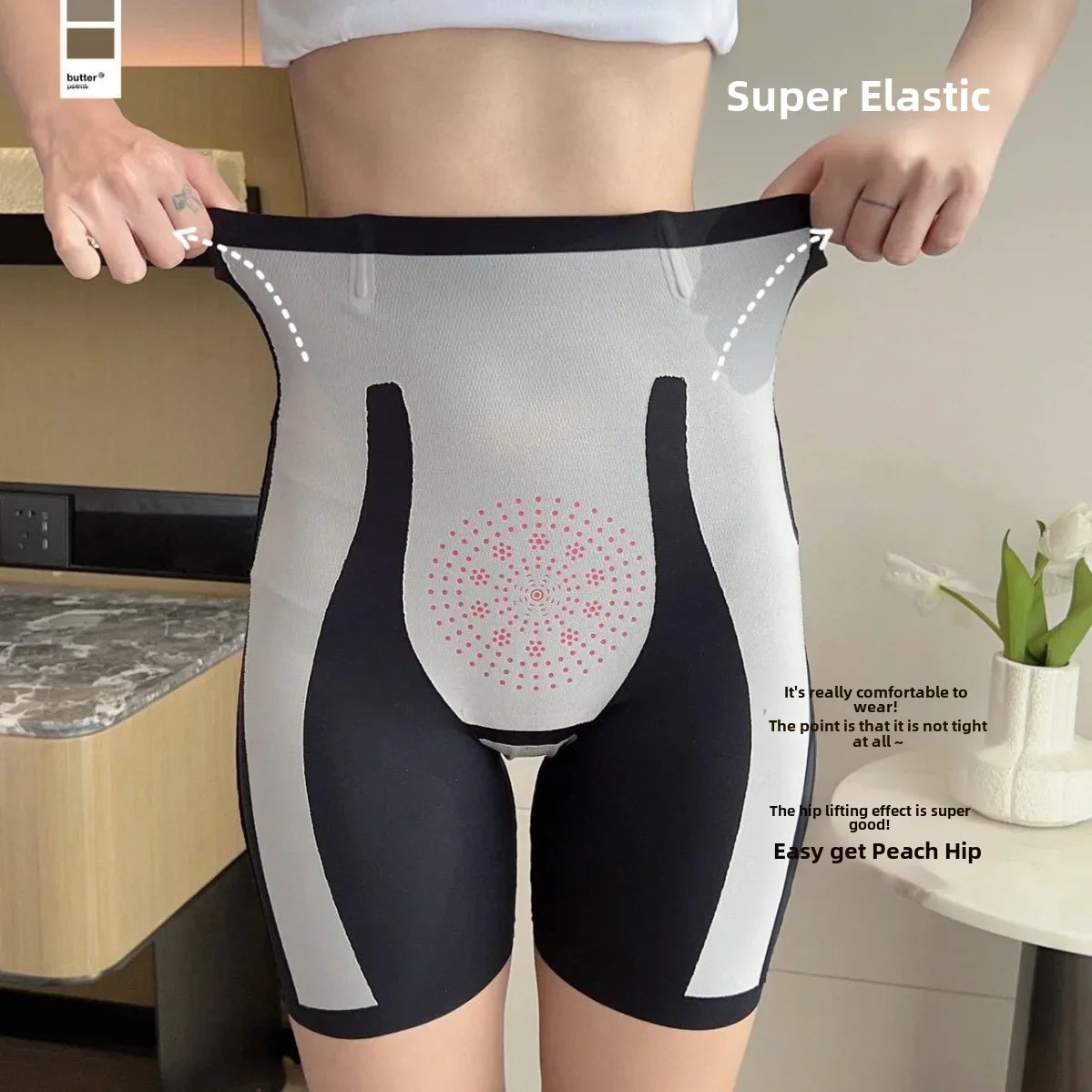 Softy Wear Tummy & Thigh Boxer Hip Lift Shaper