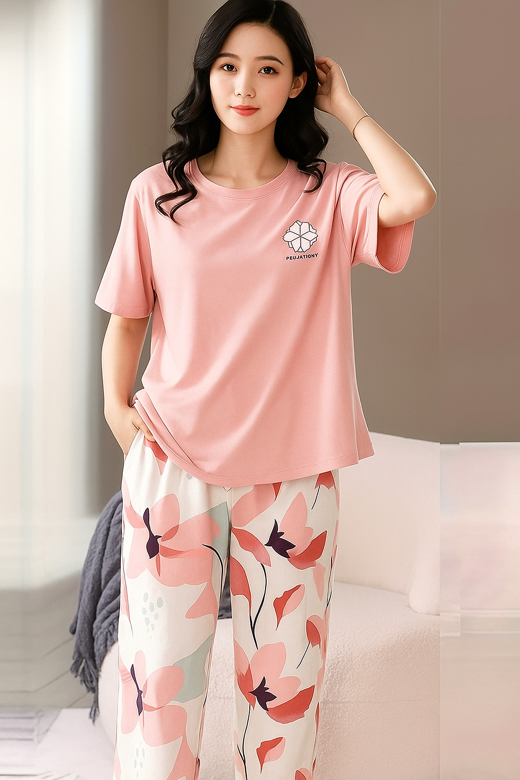 11.11 Sale Soft Cotton PJ Suit - P12