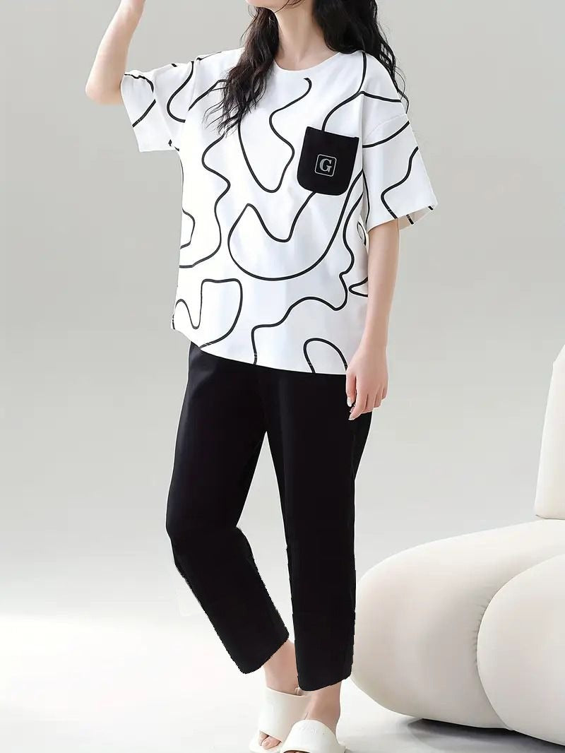 Sale Soft Cotton PJ Suit - P13