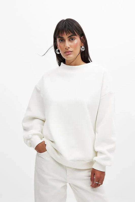 11.11 Sale PREMIUM SWEATSHIRTS FOR WOMEN - WHITE