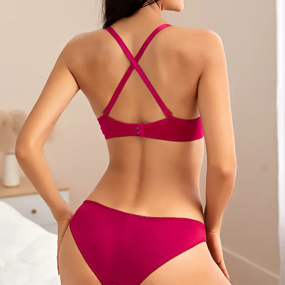 Softy Wear Alona Padded Bra and Panty Set Best quality Pink sexy bra set for women Best price in Pakistan Online