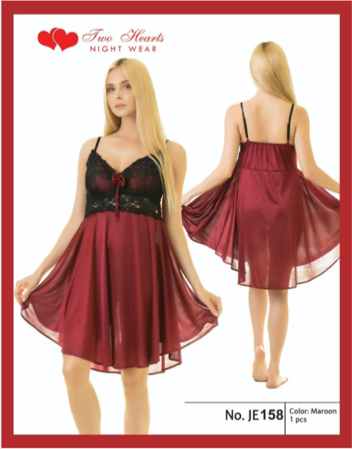 Softy Wear Empire 1 Piece Ceder Strap Short Nightie hot short nightie for women price in pakistan 