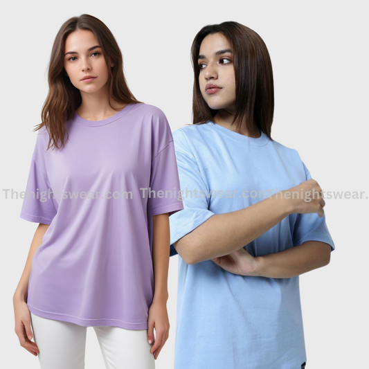 Pack of 2 -Lilac & Skyblue