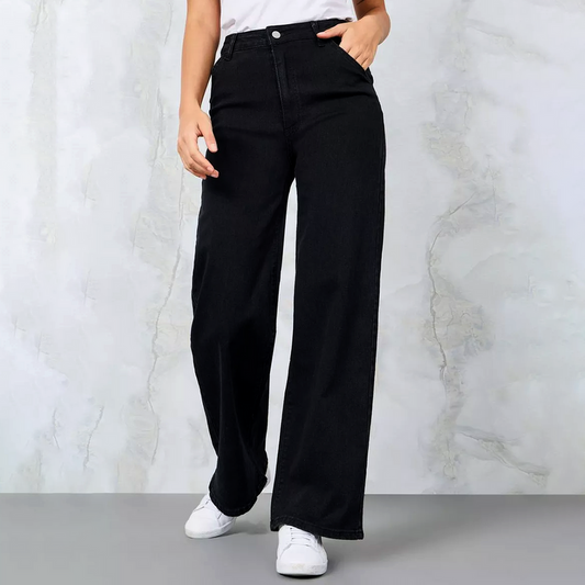 Black Wide Leg Jeans