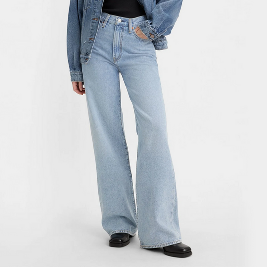 11.11 Sale-Ice  Wide Leg Jeans