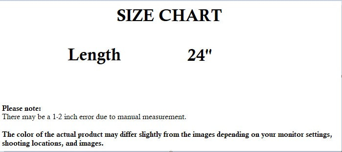 Softy Wear nightwear size chart