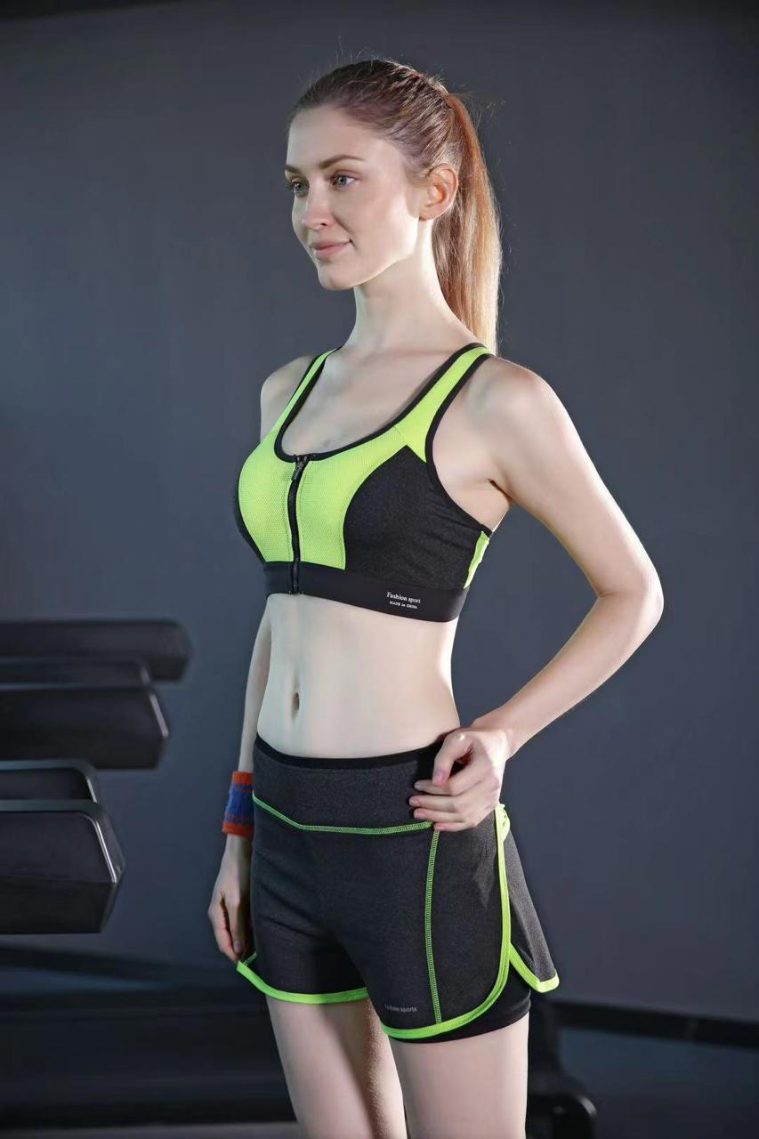 Softy Wear Ricky Zipper Pushup Sports Bra a premum quality sportswear bra price in pakistan