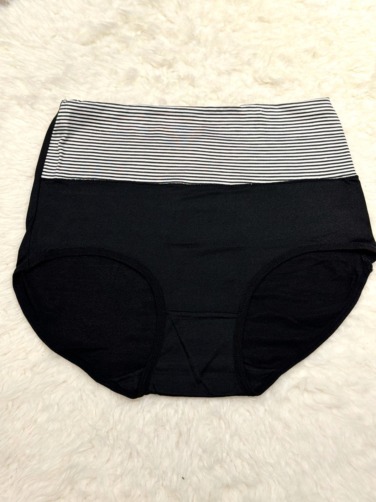 Softy Wear Wasit Rib Brief Cotton Panty