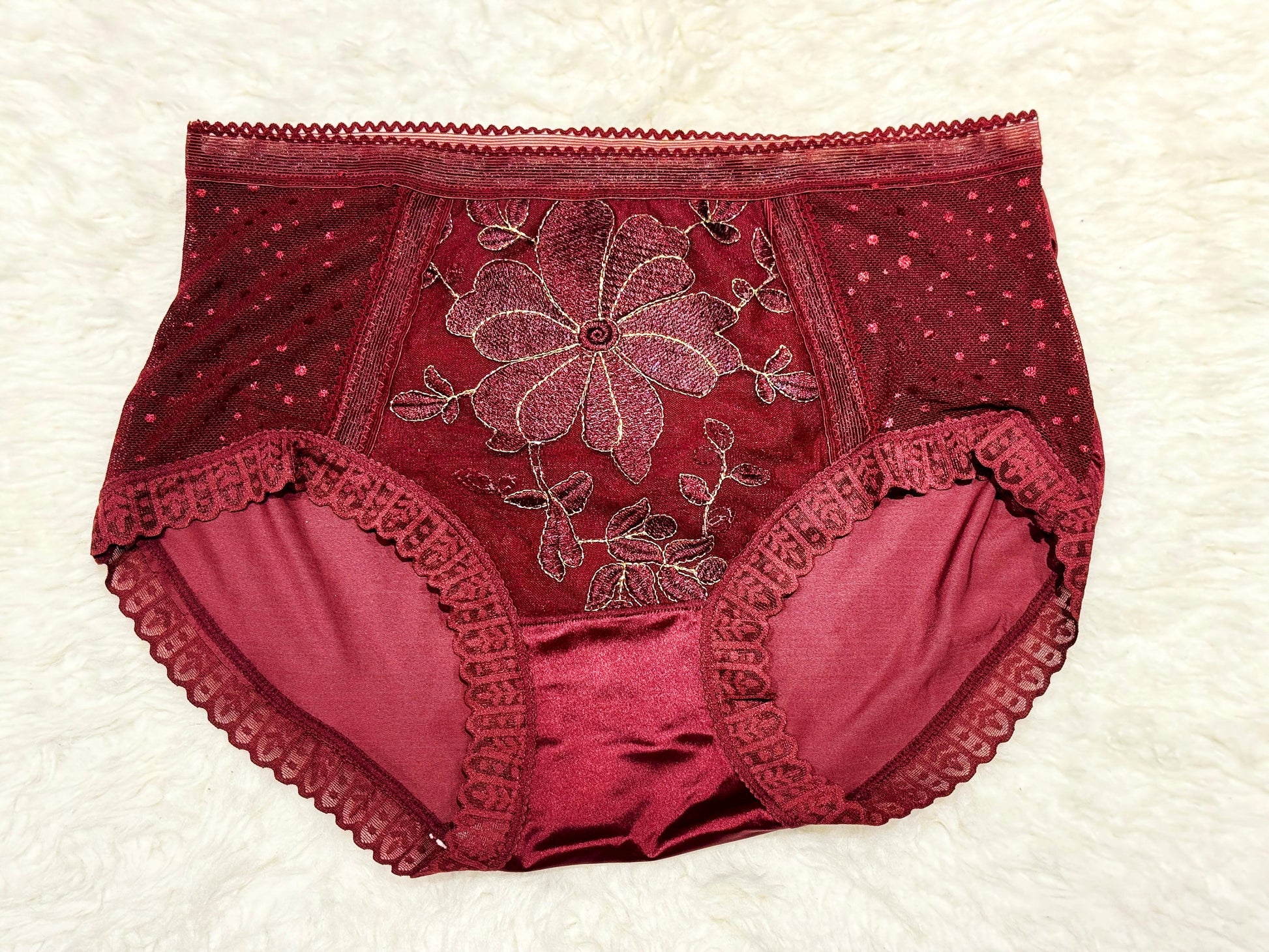 Softy Wear Sun flower Silk Net Panty designed panties for women price in pakistan online