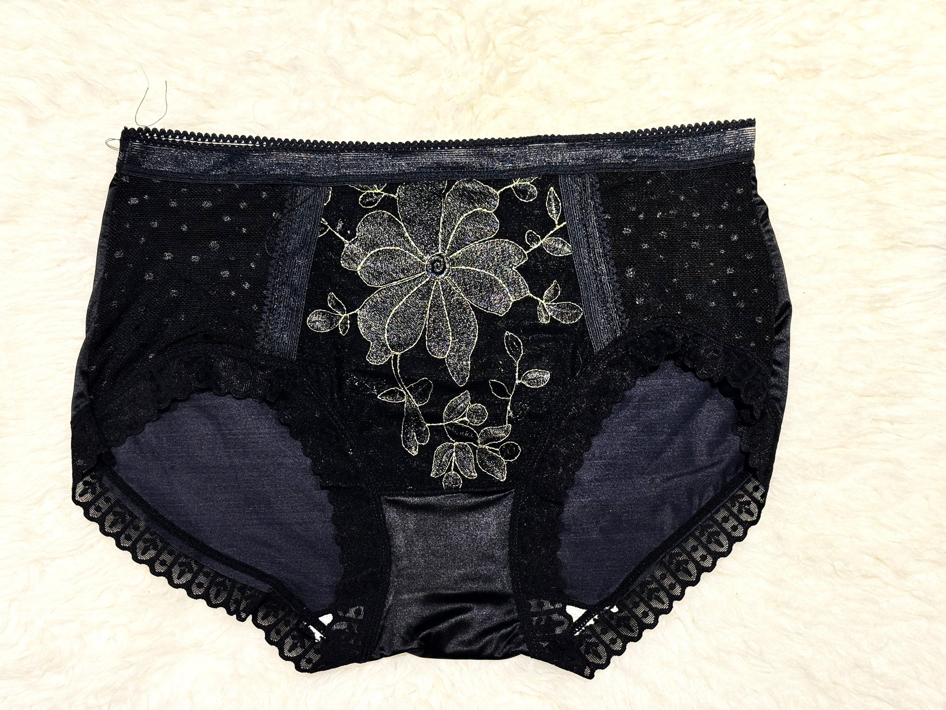 Softy Wear Sun flower Silk Net Panty designed panties for women price in pakistan online