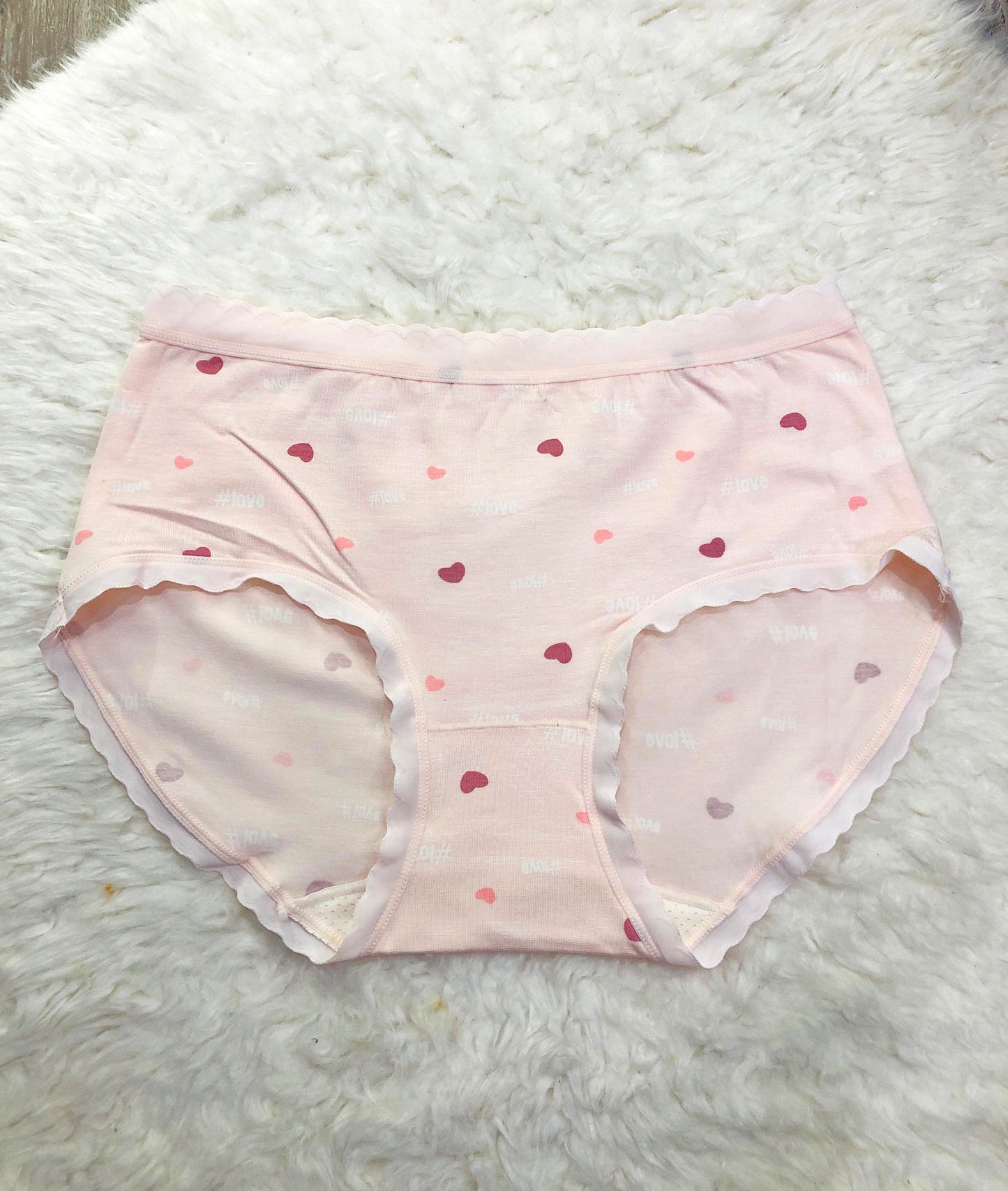 Softy Wear Love Print Soft Cotton Panty best quality summer underwear for ladies price in Pakistan online