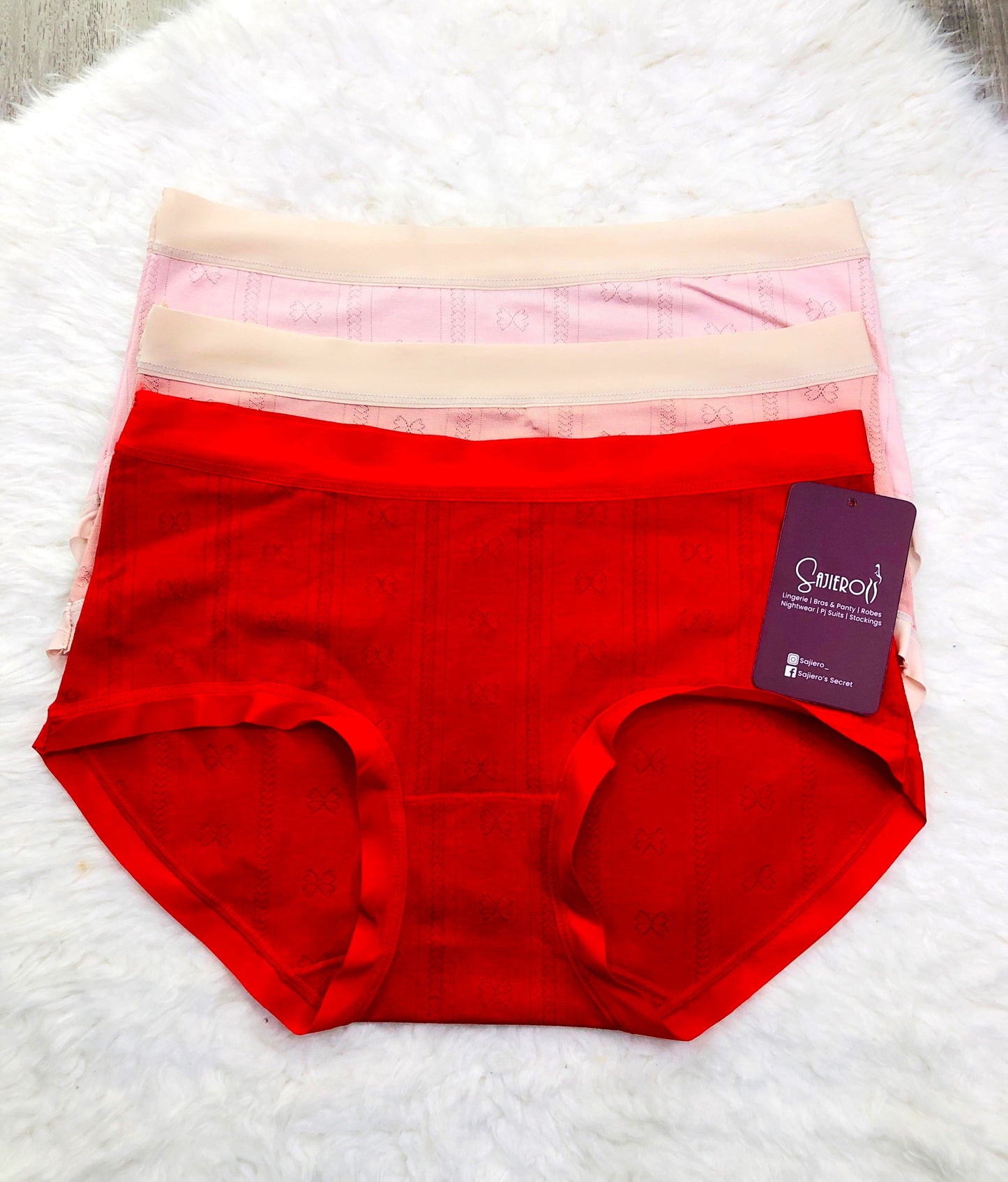 Softy Wear Butterfly Pattern Brief Cotton Panty premium quality covered panties for ladies price in pakistan online