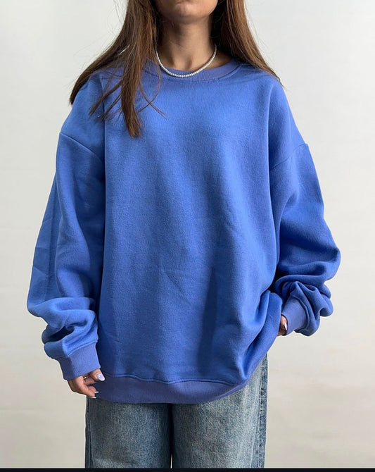 Women's Sweatshirts - slate blue