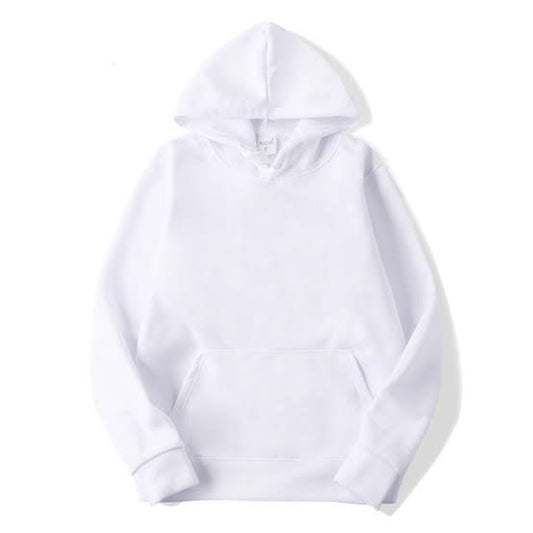 11.11 Sale Unisex White Hoodie