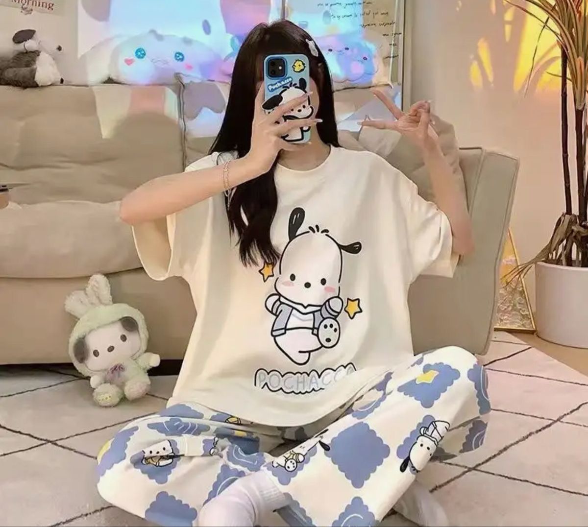 Sale Soft Cotton PJ Suit - P4