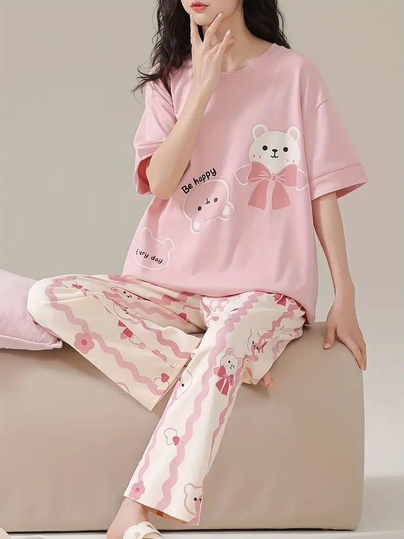 11.11 Sale Soft Cotton PJ Suit - P15